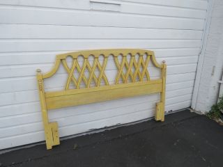 French Full Queen Size Painted Headboard by Basic Witz 8473 6