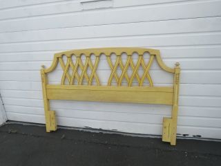 French Full Queen Size Painted Headboard by Basic Witz 8473 7