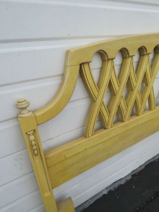 French Full Queen Size Painted Headboard by Basic Witz 8473 9