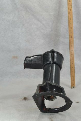 antique hand water pump pitcher black cast Littlestown Pa.  vg 14 