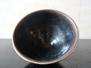 VERY RARE A ' JIAN  HARE ' S FUR  TENMOKU ' TEA BOWL SONG DYNASTY 6