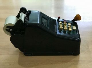 Antique Barrett Figuring Listing Adding Machine 4