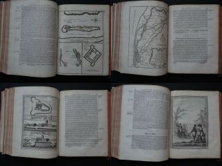 1746 Histoire Generale des Voyages Atlas maps plates Volume 2 10