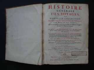 1746 Histoire Generale des Voyages Atlas maps plates Volume 2 3