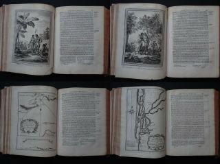 1746 Histoire Generale des Voyages Atlas maps plates Volume 2 9