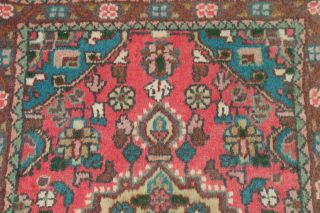 Malayer Area Rug 2x3 Wool Floral Oriental Hand - Knotted Rug RED 11