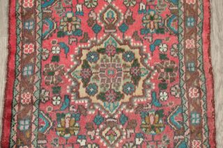 Malayer Area Rug 2x3 Wool Floral Oriental Hand - Knotted Rug RED 4