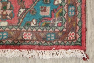 Malayer Area Rug 2x3 Wool Floral Oriental Hand - Knotted Rug RED 6