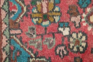 Malayer Area Rug 2x3 Wool Floral Oriental Hand - Knotted Rug RED 7