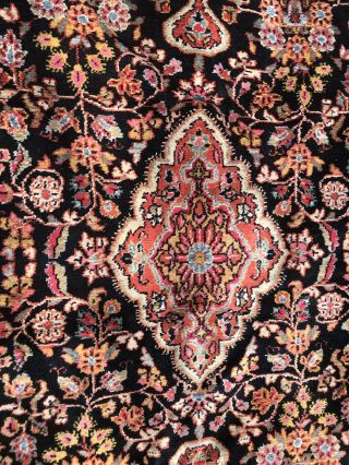 Antique Handmade Hamadan Rug 4x7 Exquisite 4