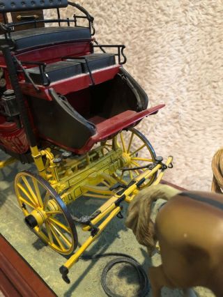 Wells Fargo Stagecoach Model with Horses - Franklin 6