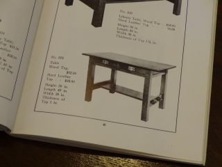 Mission Oak Gustav Stickley Desk Library Table 675 2 Drawer 9