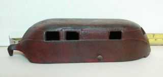 Large RARE Antique Cast Iron Toy Camper - Hubley ? 3