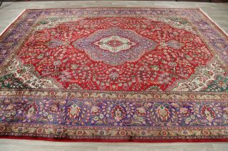 Traditional Floral Area Rugs Handmade Oriental Home Size Carpet 10x13 11