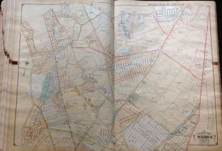 1907 Belcher Hyde St.  Albans Jamaica Race Track Laurelton Queens Ny Atlas Map
