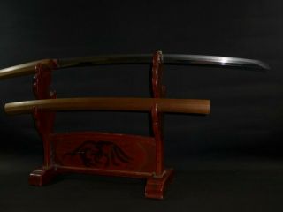Tachi (sword) W/white Sheath : Yoshikiyo : Showa : 37.  6 × 26.  1 " 1.  23kg