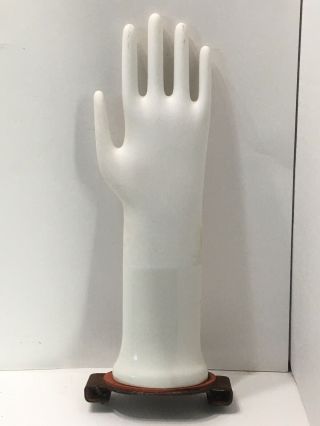 Vintage Ceramic Porcelain Hand Glove Mold Rosenthal Technik Germany 4
