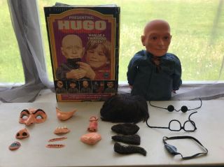 Vintage 1975 Kenner Hugo Man Of A Thousand Faces W/original Box And Accessories