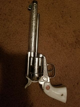NICHOLS STALLION 45 PEARL GRIPS AND BULLETS 3