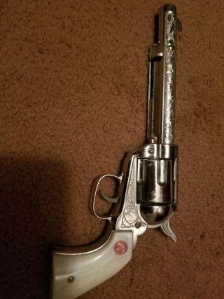 NICHOLS STALLION 45 PEARL GRIPS AND BULLETS 4