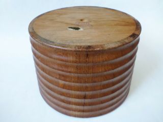 Scan Look AQ Teak Wood Staved Covered Ice Bucket Insulated Vintage MCM 6