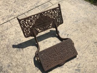 Vintage/antique Koken Barber Chair Footrest