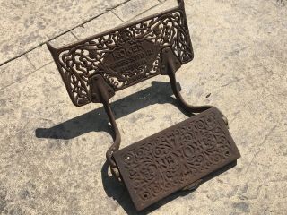 Vintage/Antique KOKEN Barber Chair Footrest 6