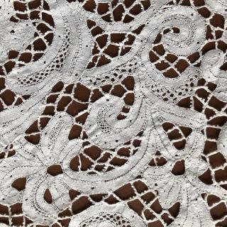 Antique Italian Milanese bobbin lace Berthe / collar COLLECTOR COSTUME 5