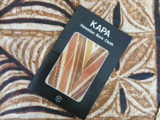 Detailed Vintage Tapa / Kapa Bark Cloth 65 