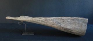 DUGOUT CANOE HEAD - very rare and unusual type 2