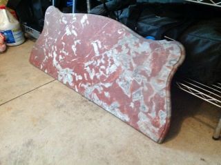 Antique marble table top 2