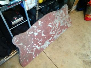 Antique marble table top 3