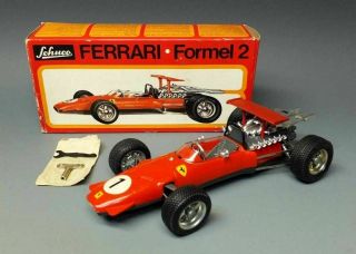 Ferrari Formel 2 Car From Schuco Rope State Of Conservation.