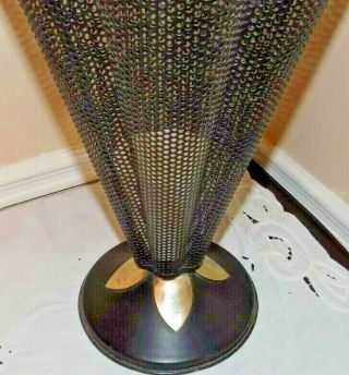 Vintage Retro Brass 26 Inch Tall Umbrella / Cane Stand circa 1960 ' s 2