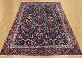 Authentic Hand Knotted Antique Persain Bakhtiar Wool Area Rug 10.  5 X 7.  6 Ft
