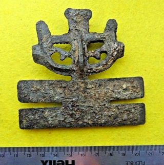 Viking Bronze Decorative Ladder - Shape Crossbow Fibula