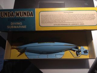 Tinplate Unda - wunda U Boat,  Diving Submarine 3