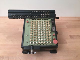 Monroe Mechanical High Speed Adding Calculator No.  1,  Cord 2