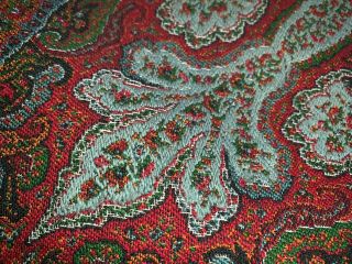 Antique Hand Woven Paisley Shawl,  70 