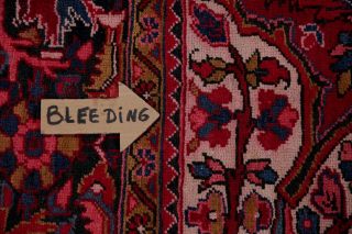 Vintage Geometric Long - Wearing Heriz Persian Oriental RED Wool Area Rug 8 ' x 12 ' 8