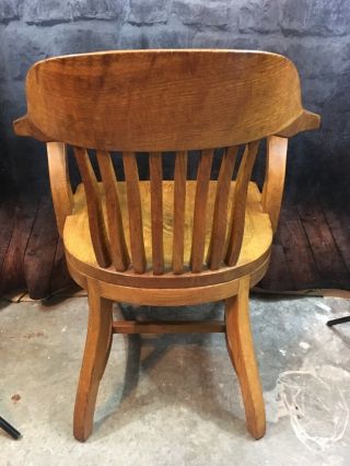 B.  L.  Marble Solid Wood Bankers Chair 5