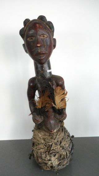 Old Bangwa African Tribal Figural Reliquary Bundle West Africa