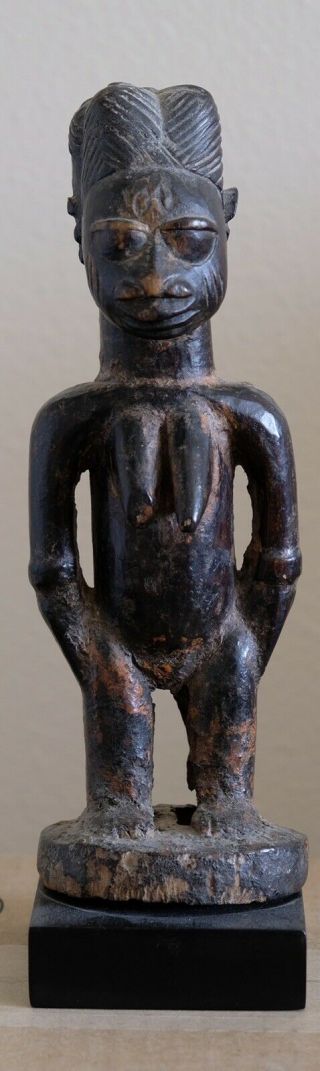 Exceptional Antique Yoruba Ibeji Twin Figure,  Nigeria