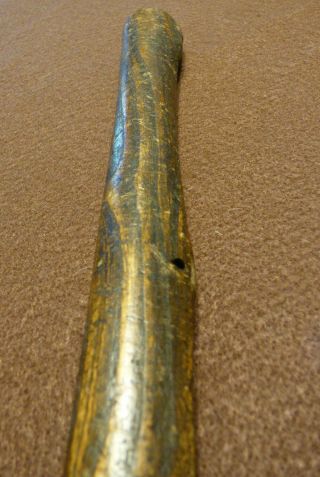 1700 ' s Native American Pipe Axe Tomahawk Forged Gun Barrel Head Plains Indian 12