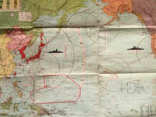 Wwii Japan Military Map Pacific War Comparison Naval Power Armament Map Hawaii