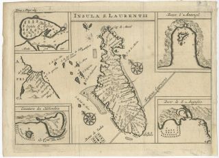 Insula S.  Laurentii - Renneville (1754)