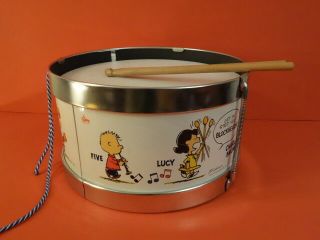 CHEIN PEANUTS Snoopy Drum By Schultz Charlie Brown Usa 1969,  Box 4