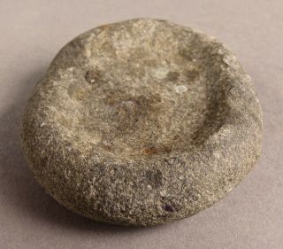 500 - 5000,  Yrs Aleut Artifact Kodiak Isl Alaska Inuit Stone Oil Lamp Or Mortar 213