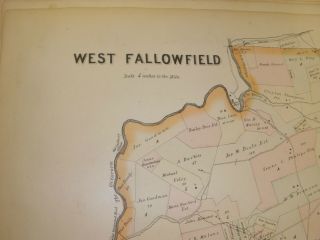 WEST FALLOWFIELD CHESTER COUNTY 1883 MAP ATGLEN STEELEVILLE COCHRANVILLE 3