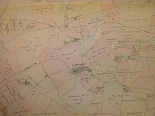 WEST FALLOWFIELD CHESTER COUNTY 1883 MAP ATGLEN STEELEVILLE COCHRANVILLE 4